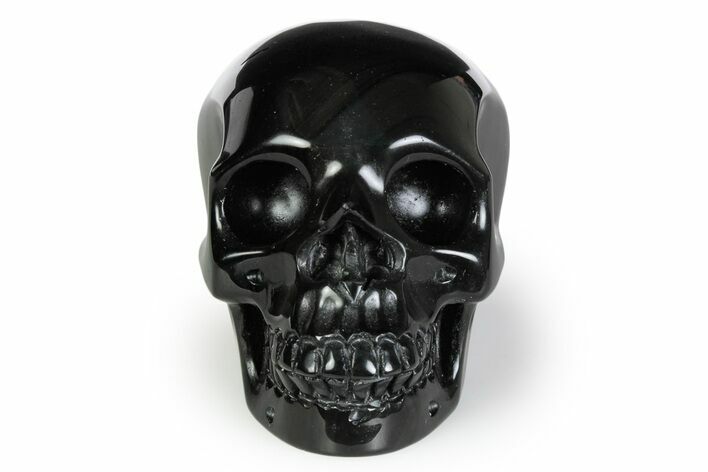 Realistic Obsidian Skull #381939